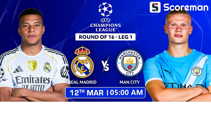 3월12일 챔피언스리그 - 레알 마드리드 VS 맨체스터 시티 해외축구 분석 프리뷰